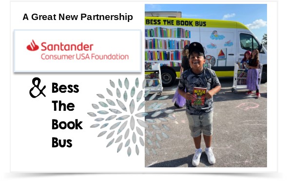 Bess the Book Bus Receives Grant for Free Book Fairs at Transformation Network Schools